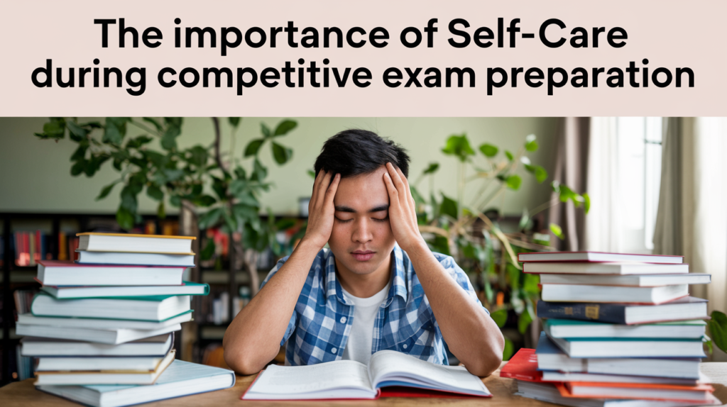 The Importance of Self-Care During Competitive Exam Preparation